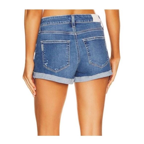 PAIGE Jimmy Jimmy Denim Jean Shorts Candace size 27 Revolve - Picture 3 of 9